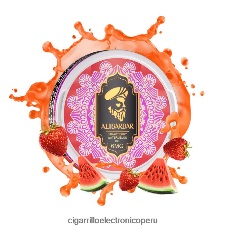 cigarrillo electrónico precio | 6H04FF53 hielo de sandia fresa ALIBARBAR bolsa de nicotina