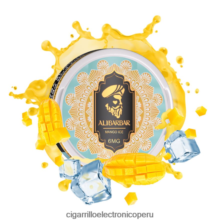 cigarrillo electrónico relx | 6H04FF68 hielo de mango ALIBARBAR bolsa de nicotina
