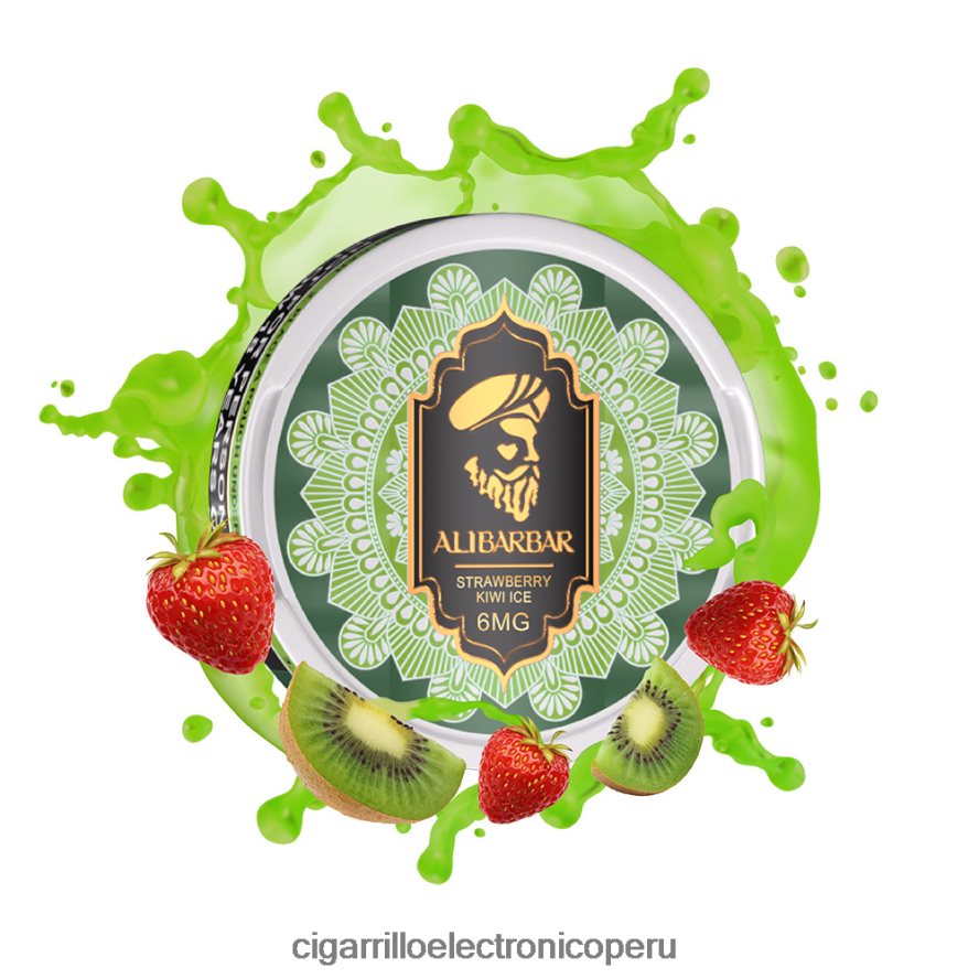 cigarrillo electrónico stlth precio | 6H04FF54 hielo de fresa y kiwi ALIBARBAR bolsa de nicotina