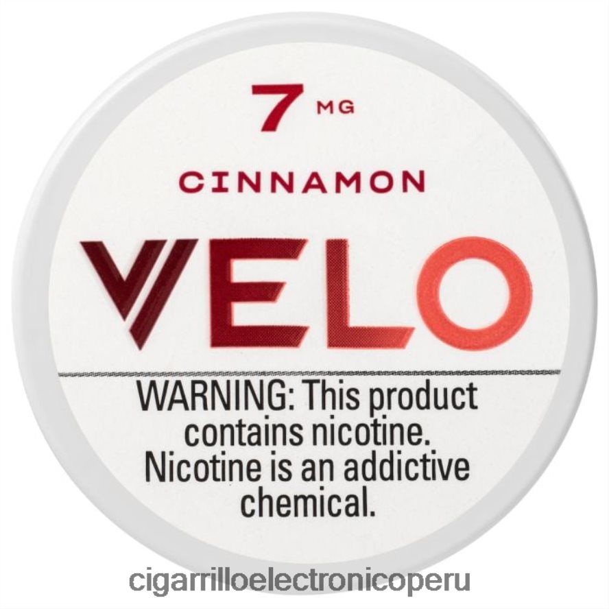 cigarrillo electrónico lima Peru | 6H04FF50 canela VELO bolsa de nicotina 7 mg