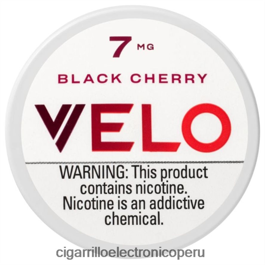 cigarrillo electrónico vuse go | 6H04FF46 Cerezo negro VELO bolsa de nicotina 7 mg