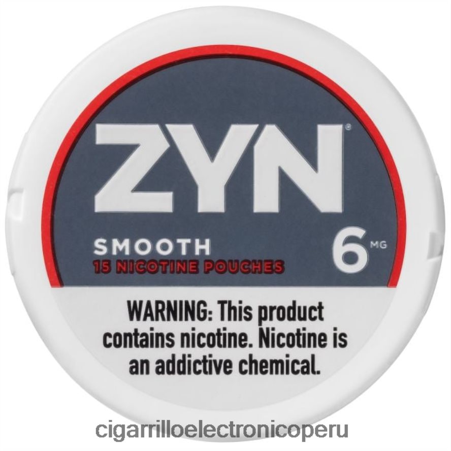 cigarrillo electrónico lima Peru | 6H04FF20 liso ZYN bolsa de nicotina 6 mg