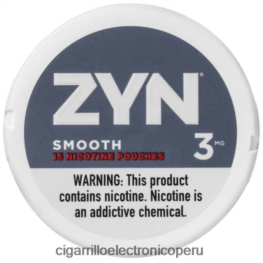 cigarrillo electrónico lima Peru | 6H04FF30 liso ZYN bolsa de nicotina 3 mg