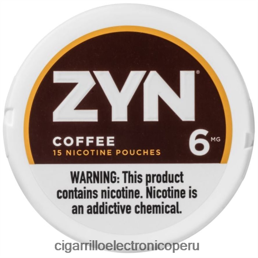 cigarrillo electrónico vape | 6H04FF22 café ZYN bolsa de nicotina 6 mg