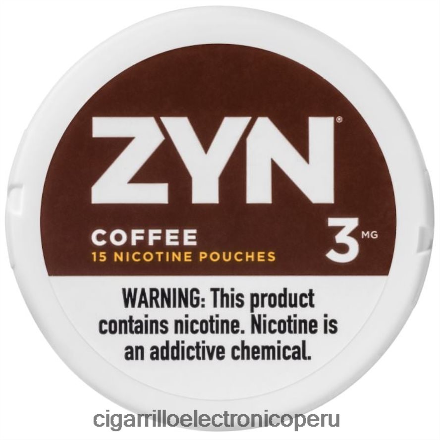 cigarrillo electrónico vape | 6H04FF32 café ZYN bolsa de nicotina 3 mg