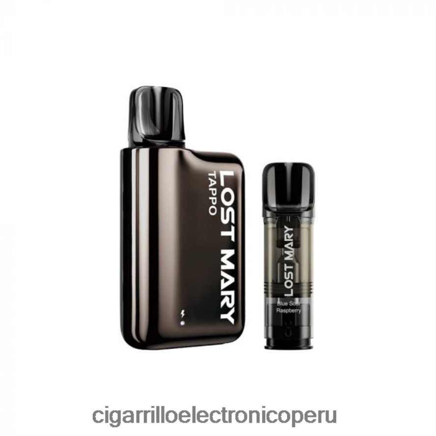cigarrillo electrónico sin nicotina | 6H04FF435 bronce oscuro x arándano frambuesa agria LOST MARY Tappo kit de vapeo pod