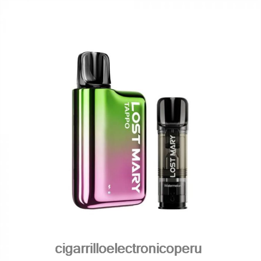 cigarrillo electrónico waka | 6H04FF437 verde rosa x sandía LOST MARY Tappo kit de vapeo pod