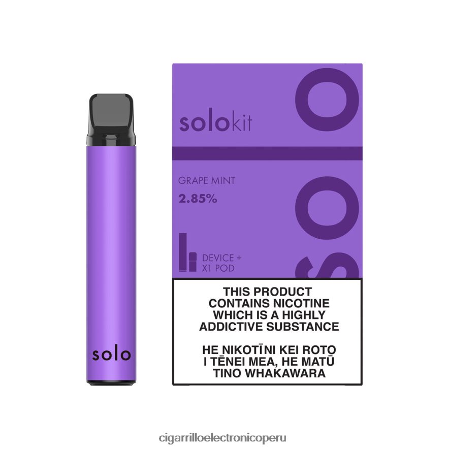 Cigarrillo Electrónico Vape - Solo kit de cápsulas menta de uva Z2V80845