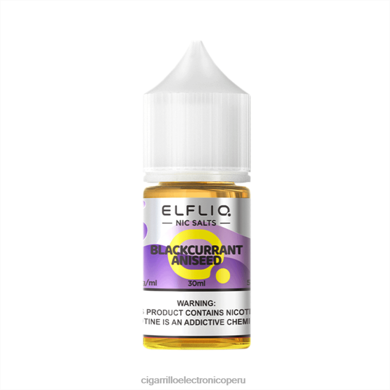 Aniseed de grosella negra ELFBAR ELFLIQ nic sal 30 ml 6J22D9