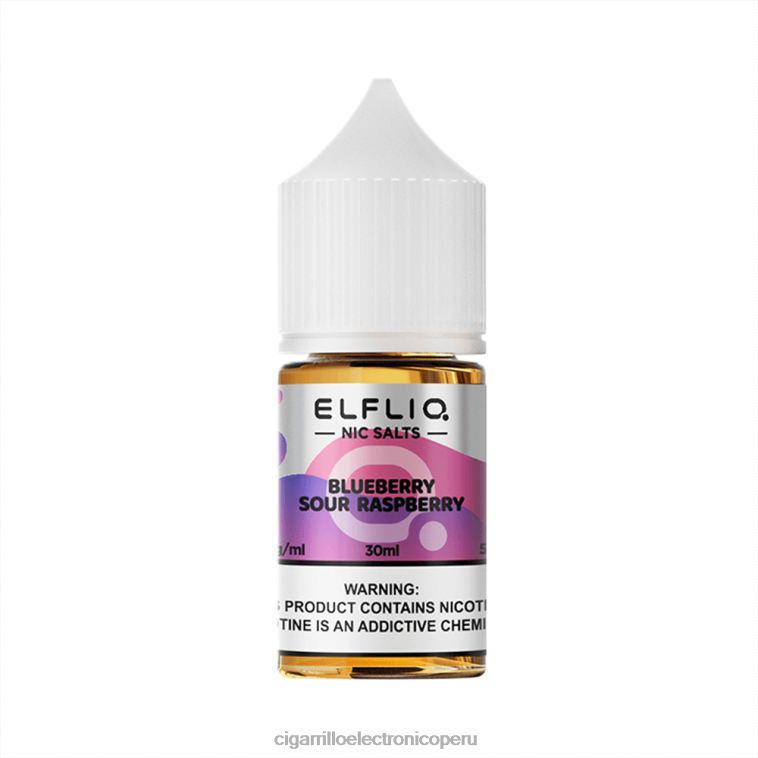 arándano frambuesa agria ELFBAR ELFLIQ nic sal 30 ml 6J22D12