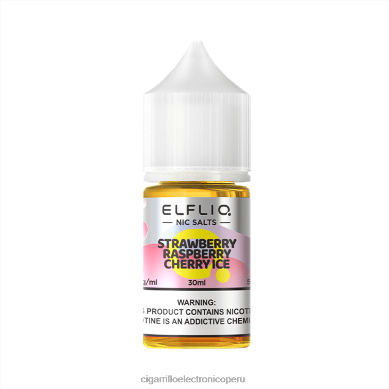 hielo de cereza de frambuesa de fresa ELFBAR ELFLIQ nic sal 30 ml 6J22D32