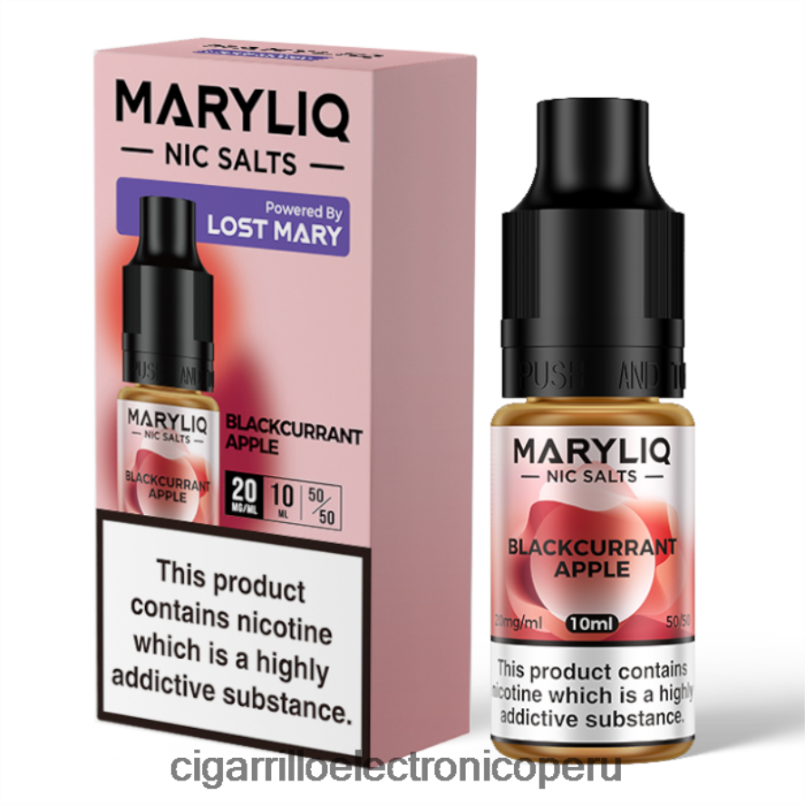 cigarrillo electrónico lima Peru | 6H04FF440 manzana de grosella negra LOST MARY MARYLIQ sales nic - 10ml - 20mg