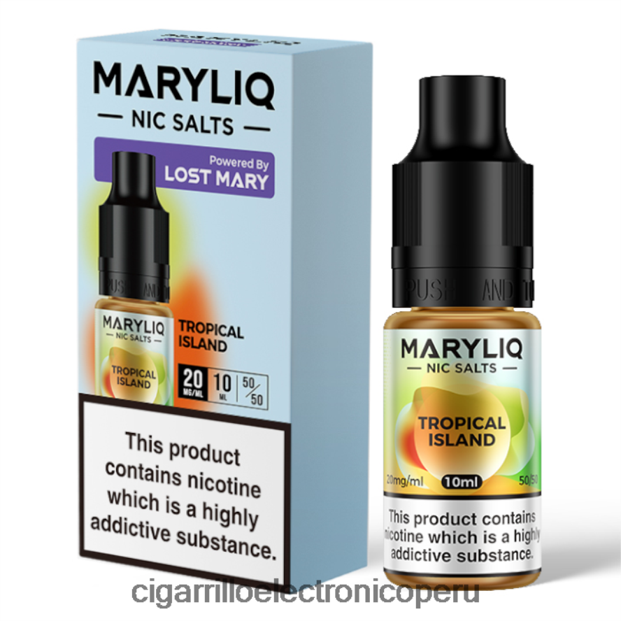 cigarrillo electrónico recargable | 6H04FF461 isla tropical LOST MARY MARYLIQ sales nic - 10ml - 20mg