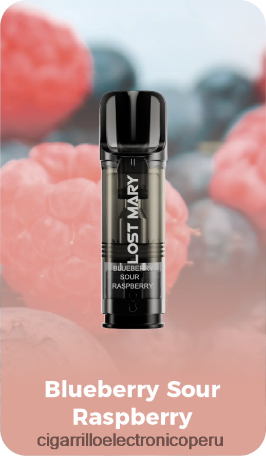 cigarrillo electrónico vape | 6H04FF422 frambuesa agria azul LOST MARY Tappo cápsulas de repuesto precargadas