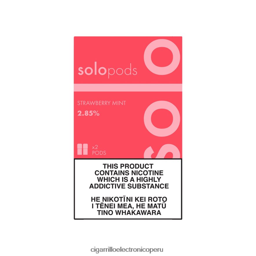 Cigarrillo Electrónico Precio Peru - Solo paquete de 2 cápsulas de repuesto menta fresa Z2V80860