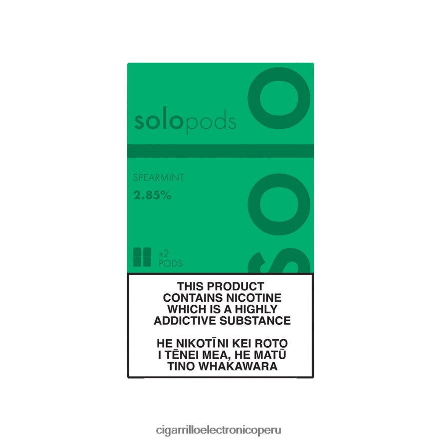 Distribuidor Vapeo Al Por Mayor - Solo paquete de 2 cápsulas de repuesto menta verde Z2V80862