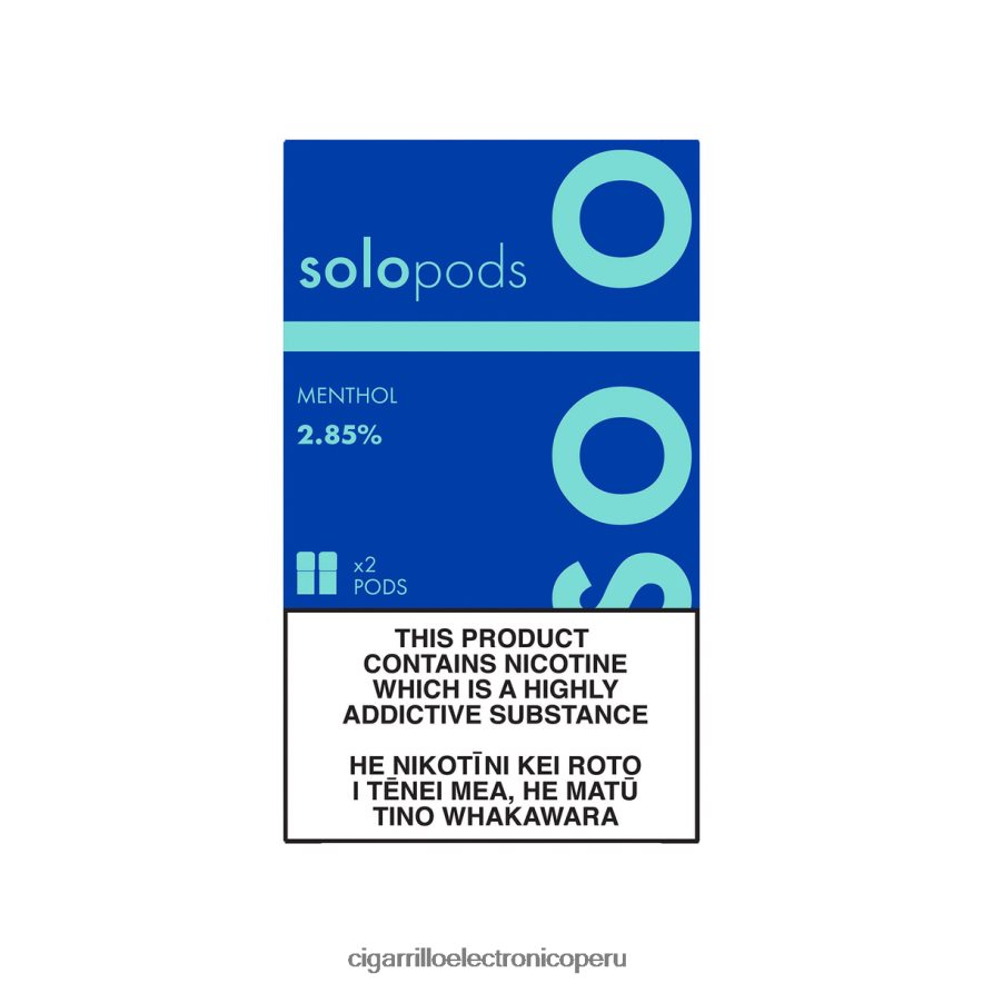 Distribuidor Vapeo Al Por Mayor - Solo paquete de 2 cápsulas de repuesto mentol Z2V80851