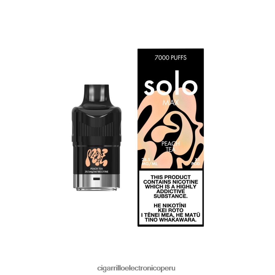 Cigarrillo Electrónico Precio - Solo MAX vaina té de durazno Z2V80879
