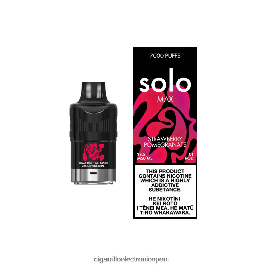 Distribuidor Vapeo Al Por Mayor - Solo MAX vaina granada de fresa Z2V80884