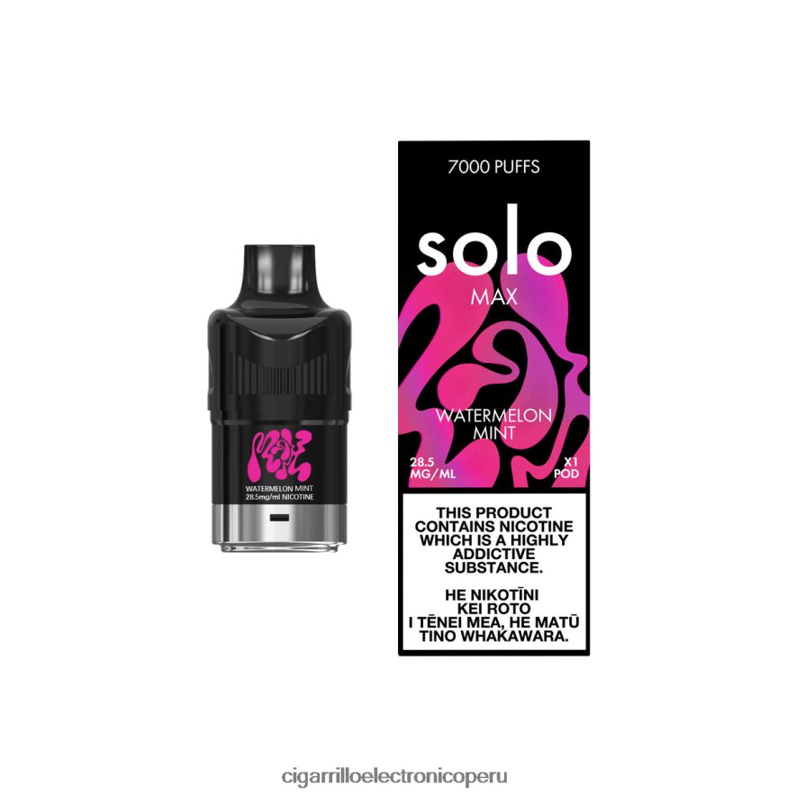 Productos De Vapeo Al Por Mayor - Solo MAX vaina sandia menta Z2V80886