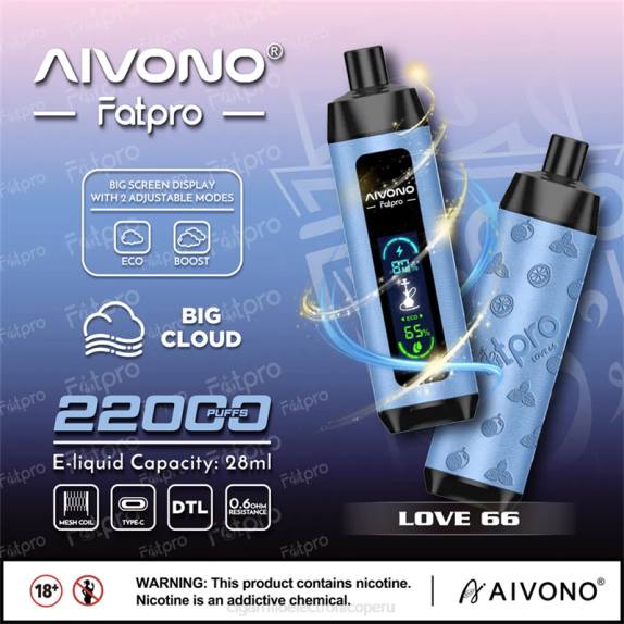 Vapeo Al Por Mayor - Aivono Fatpro 22000 amor 66 F6286