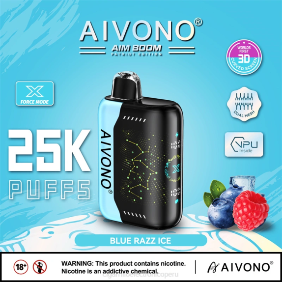 hielo azul