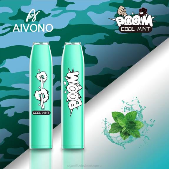 Cigarrillo Electrónico Precio Peru - Aivono AIM BOOM 600 menta fresca F628357