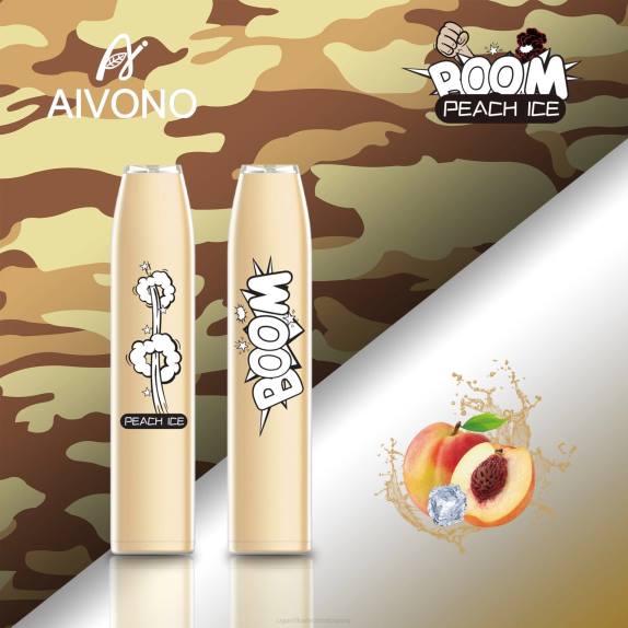 Vaporizador Desechable Por Mayor - Aivono AIM BOOM 600 hielo de durazno F628362
