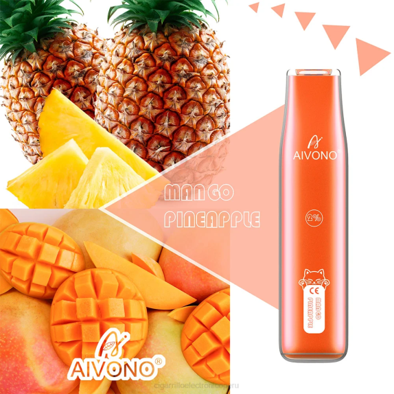 Vaporizador Desechable Por Mayor - Aivono AIM CAT 400 mango piña F628340