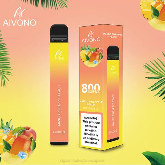 mango piña durazno