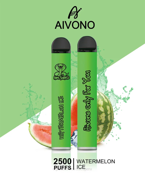 Cigarrillo Electrónico Precio - Aivono AIM SNAKE 2500 hielo de sandia F628321