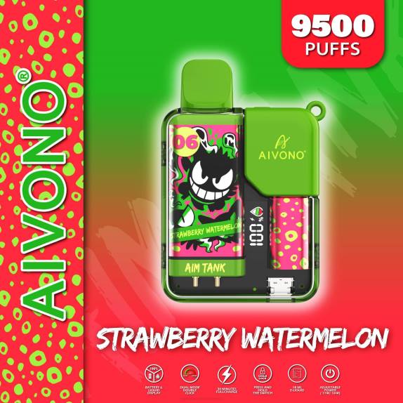 Cigarrillo Electrónico Precio - Aivono AIM TANK 9500 sandia fresa F62846