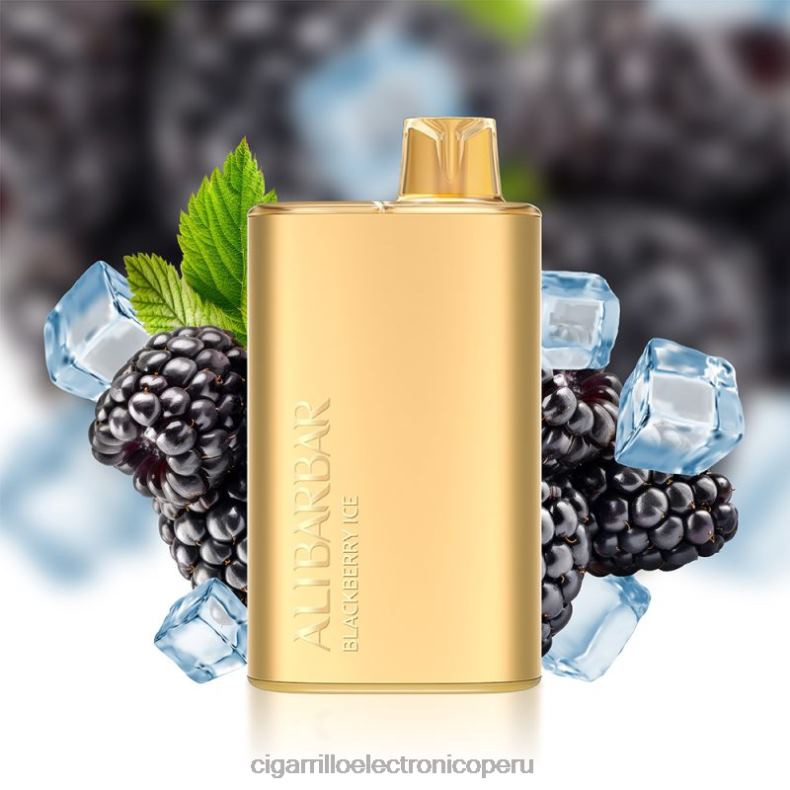 Vapeo Al Por Mayor - Alibarbar Rich 8000 vaporizadores desechables hielo de mora 0ND2810