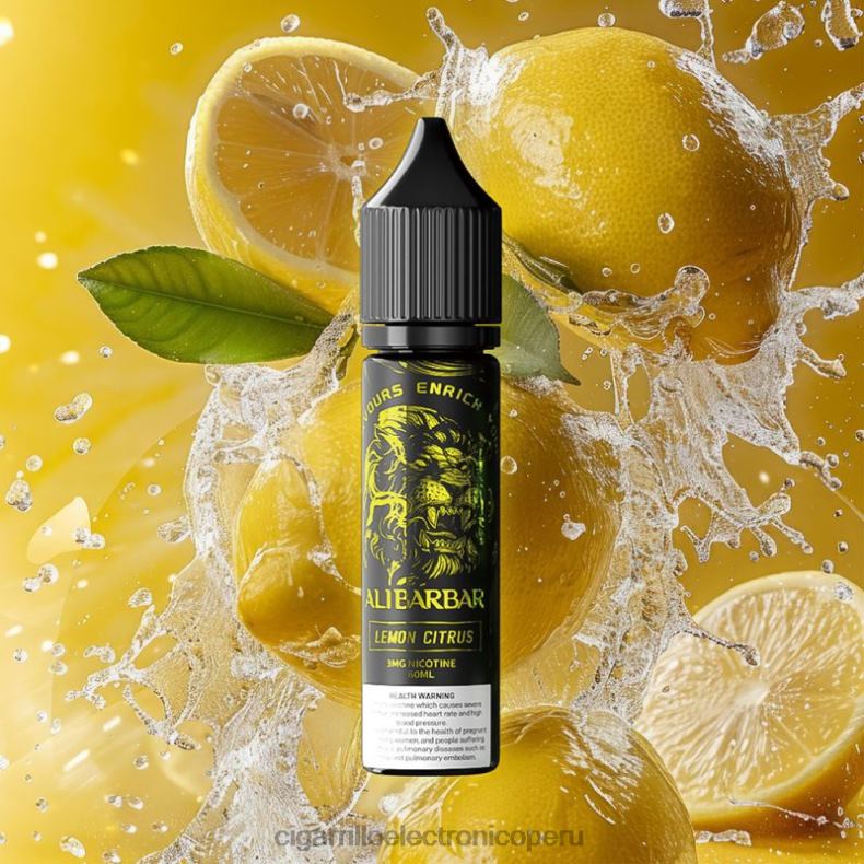 Vaporizador Desechab - Alibarbar narguile de ónix cítricos de limón 0ND2890