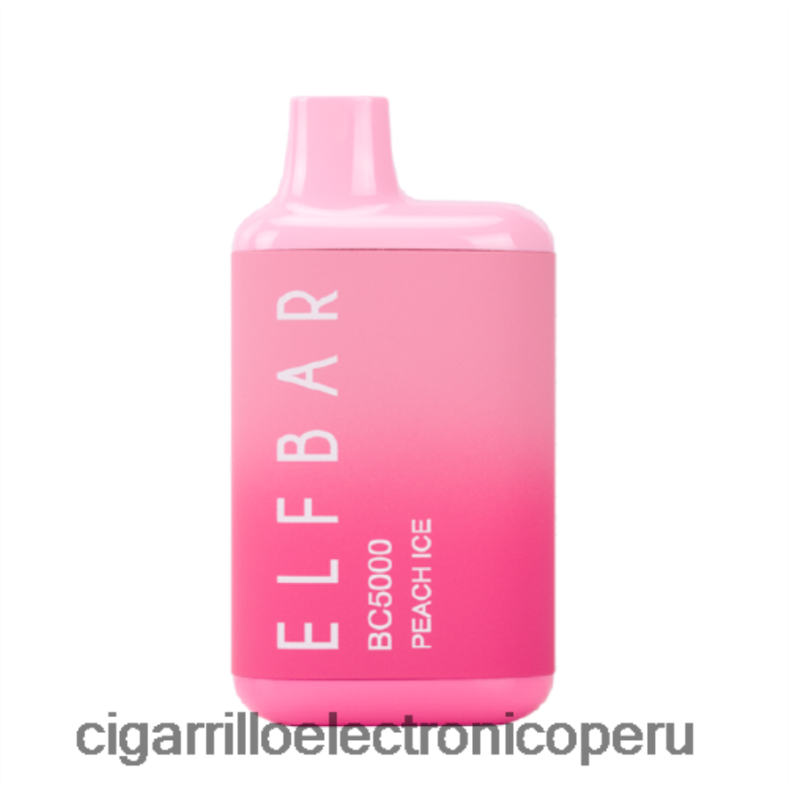 cigarrillo electrónico precio | 6H04FF303 hielo de durazno ELFBAR BC5000