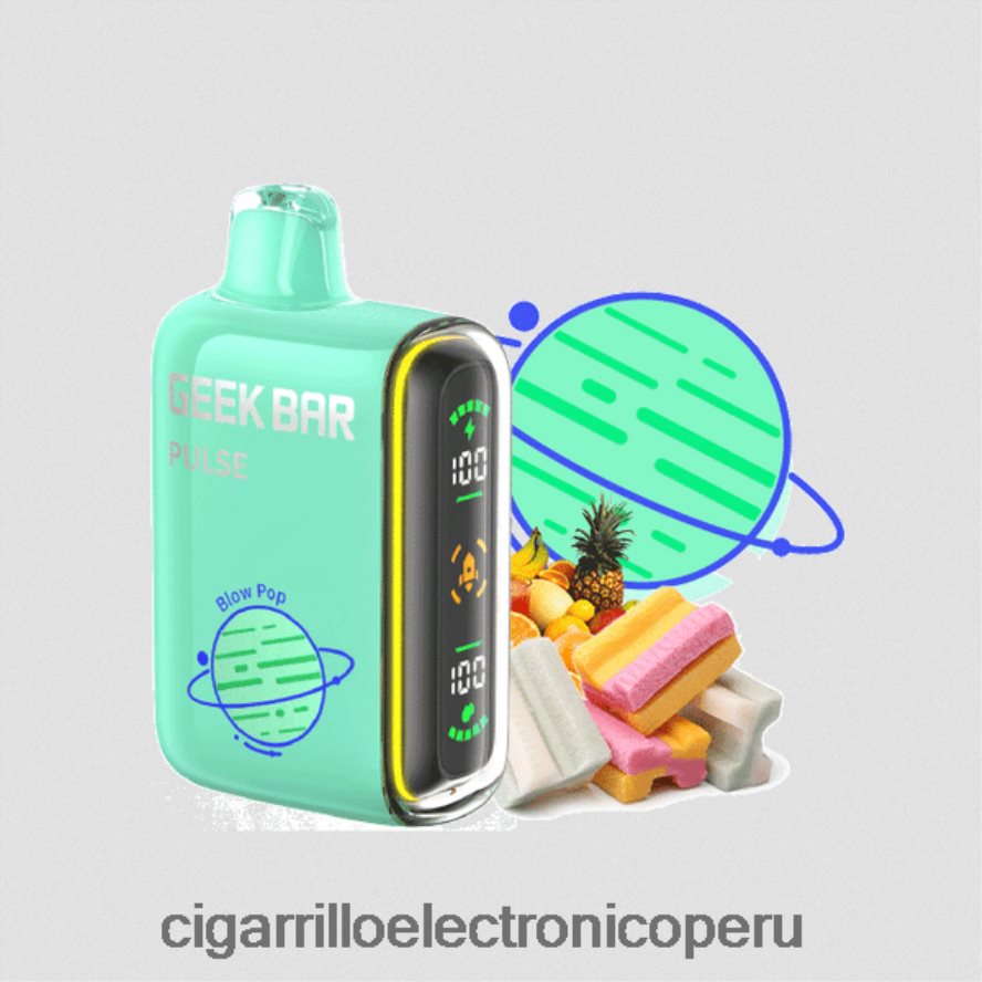 cigarrillo electronico Peru | 6H04FF79 golpe pop GEEK BAR Pulse edición planeta 7500 inhalaciones/15000 inhalaciones