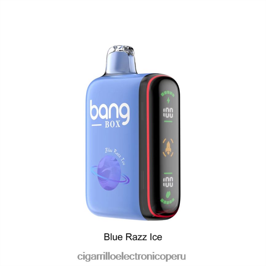 Cigarrillo Electrónico Lima Peru - Bang Box Pantalla de potencia inteligente de 9000-18000 inhalaciones hielo azul 6H8JZJ26