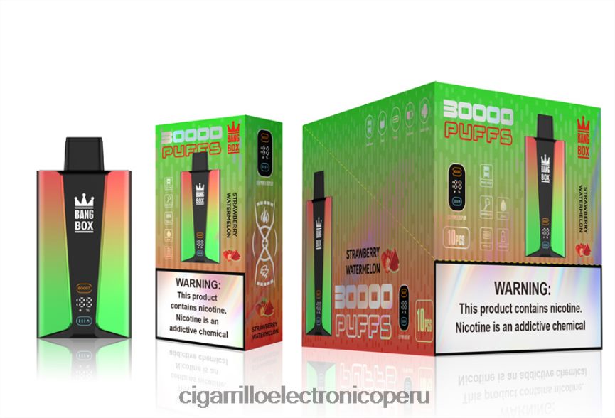 Cigarrillo Electrónico Precio - Bang Box Pantalla inteligente de 30000 inhalaciones sandia fresa 6H8JZJ75