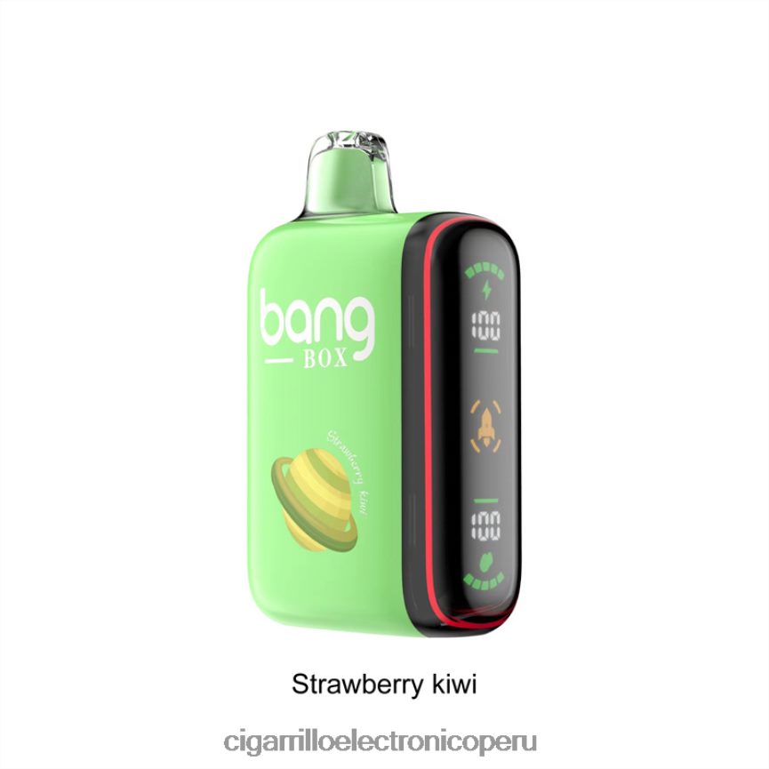 Cigarrillo Electrónico Precio Peru - Bang Box Pantalla de potencia inteligente de 9000-18000 inhalaciones kiwi fresa 6H8JZJ27