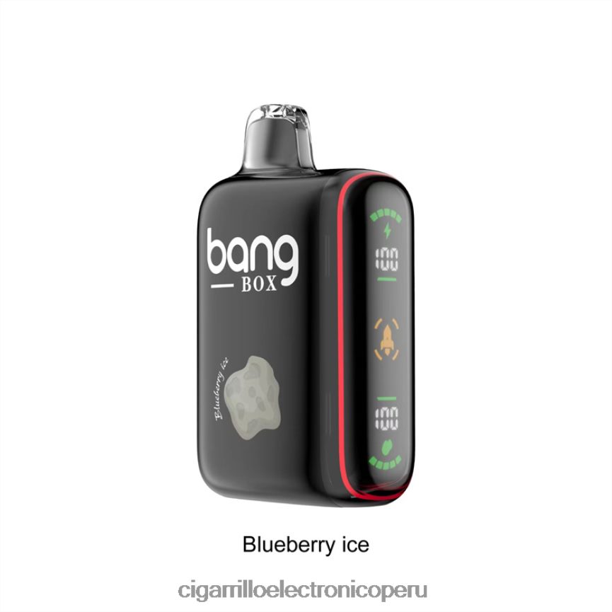 Vaporizador Desechable Por Mayor - Bang Box Pantalla de potencia inteligente de 9000-18000 inhalaciones hielo de arándanos 6H8JZJ32