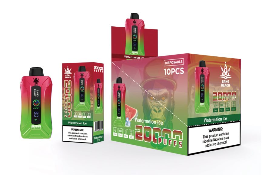 Distribuidor Vapeo Al Por Mayor - Bang Beach vape elegante de la pantalla de 20000 soplos hielo de sandia 6H8JZJ7