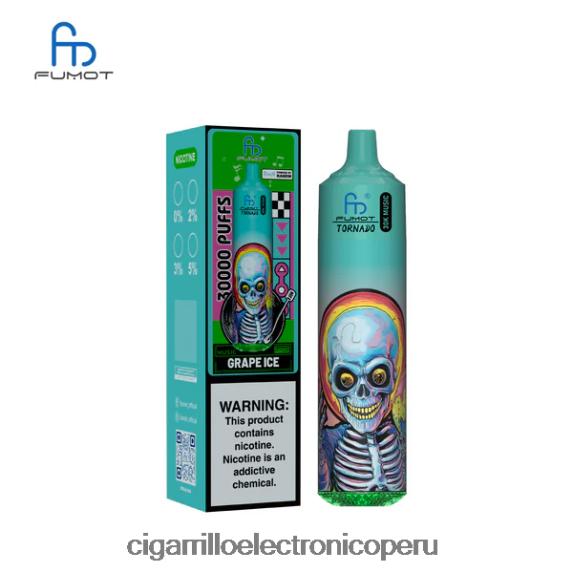 Cigarrillo Electrónico Precio - Fumot Tornado música de 30k hielo de uva 8P4V6013