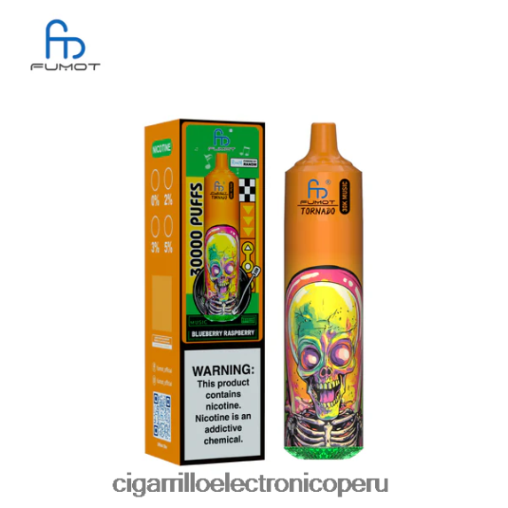 Cigarrillo Electrónico Precio Peru - Fumot Tornado música de 30k frambuesa arándano 8P4V605