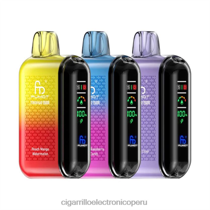 Vapeo Al Por Mayor - exclusivo Fumot Tornado 20000 vaporizadores desechables DVH4V17