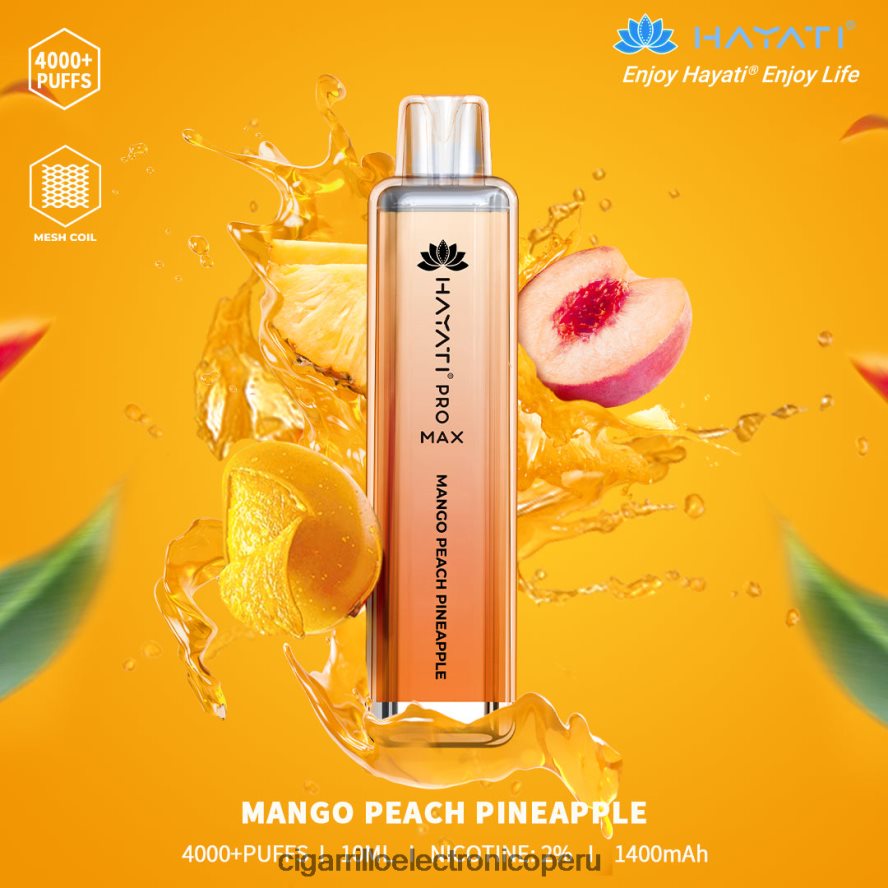 mango durazno piña