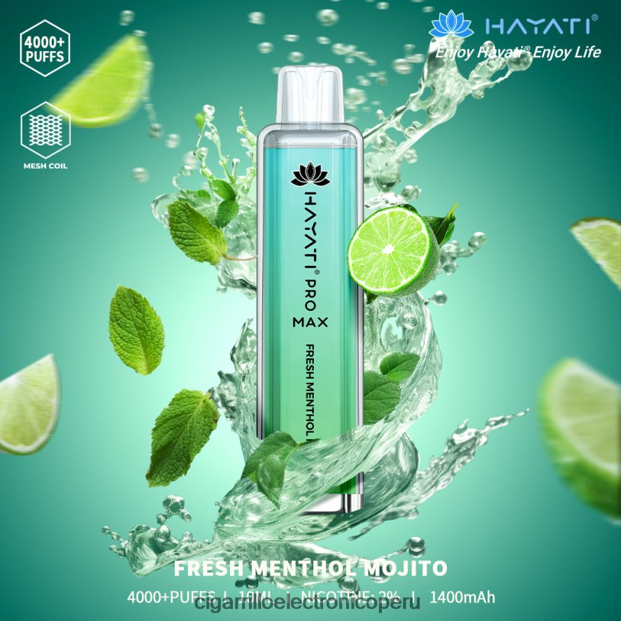 mojito mentolado fresco