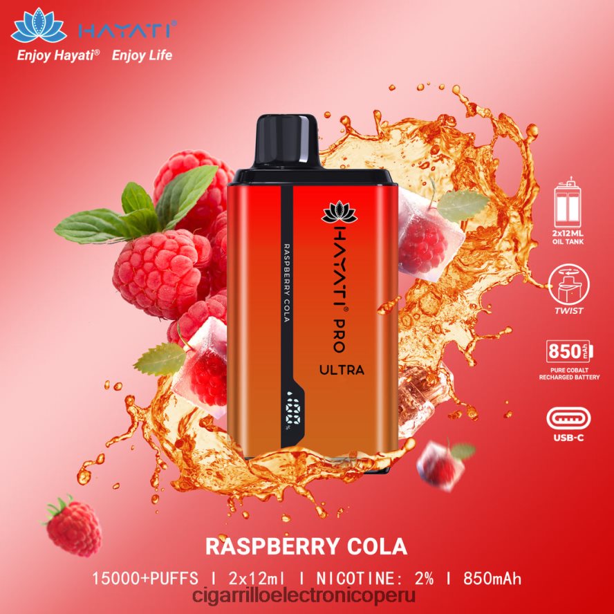 cola de frambuesa