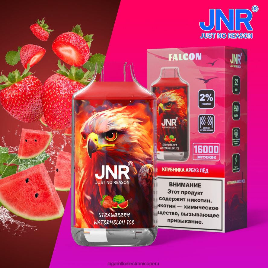 cigarrillo electronico Peru | 6H04FF719 hielo de sandia fresa JNR FALCON
