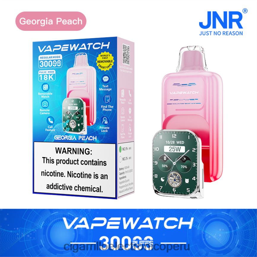 JNR reloj vapeador melocotón de georgia 0BVDB83 | Cigarrillo Electrónico Precio