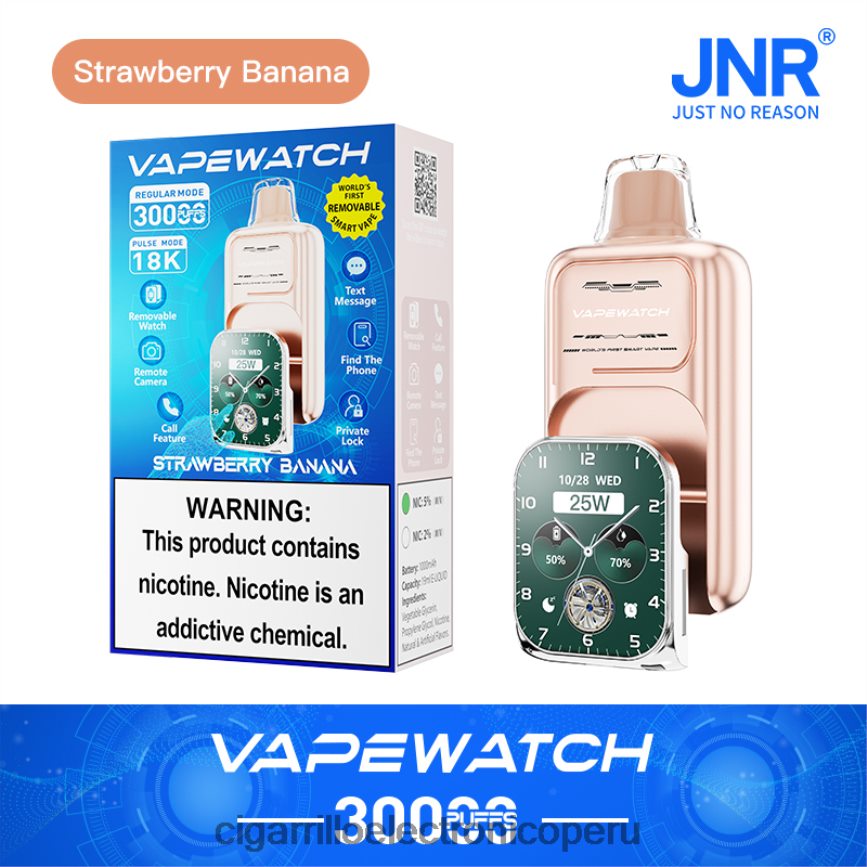 JNR reloj vapeador plátano fresa 0BVDB87 | Cigarrillo Electrónico Waka